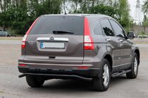 Honda CRV 2012–2016 Achterbeschermbeugel AK008 Black (roestvrij staal) foto 3
