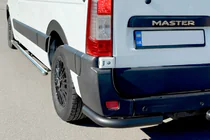 Nissan NV400 2010–2024 Achterhoekstukken AK003 Black (2 st., roestvrij staal) foto 4
