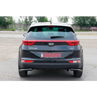 Achterhoekbeschermers AK003 Black (RVS) Kia Sportage 2015–2021 foto 3