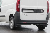Opel Combo 2012–2018 Achterhoekbeugels AK003 Black (RVS) foto 1