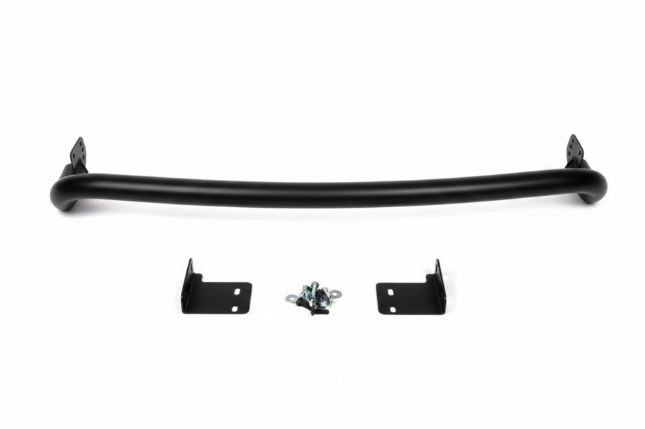Hyundai Santa Fe 2 2006–2012 Achterbeschermbeugel AK002 Black (RVS) Image