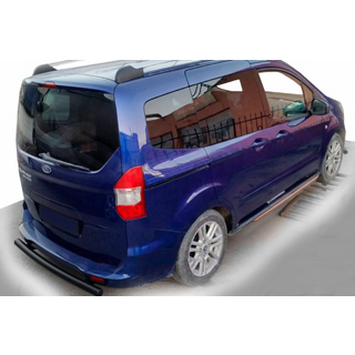 Achterbeschermbeugel AK002 Black Ford Courier 2014–2023