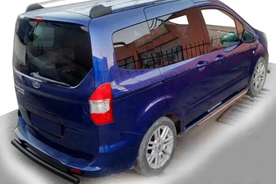 Ford Courier 2014–2023 Achterbeschermbeugel AK002 Black Image