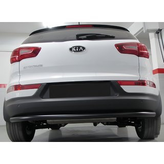 Achterbeschermbeugel AK002 Black (RVS) Kia Sportage 2010–2015