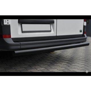 Achterbumperbeschermer AK002 Black (RVS)