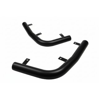 Achterhoekstukken AK003 Black (2 st., roestvrij staal)