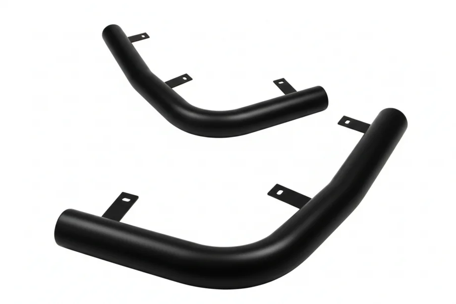Mercedes ML W163 1997–2005 Achterhoekstukken AK003 Black (2 st., roestvrij staal) Image