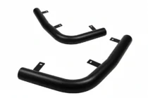Toyota Land Cruiser Prado 150 2009–2023 Achterhoekstukken AK003 Black (2 st., roestvrij staal) foto 1