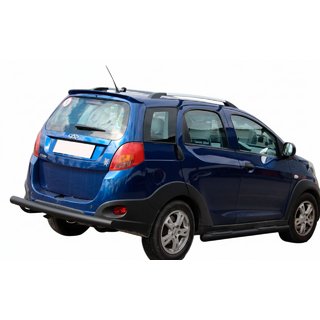 Achterbeschermbeugel AK002 Black (2 st., RVS) Chery Beat 2009–2015 foto 2