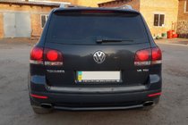 Volkswagen Touareg 2002–2010 Achterbeschermbeugel AK002 Black (2 st., RVS) foto 6