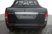 SsangYong Action 2005–2018 Achterbumperbeugel AK006 Black (RVS) foto 1