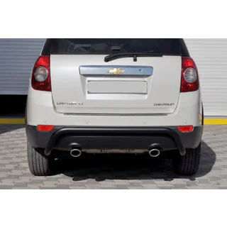 Achterbeugel AK007 Black (RVS) Chevrolet Captiva 2006–2019 foto 2