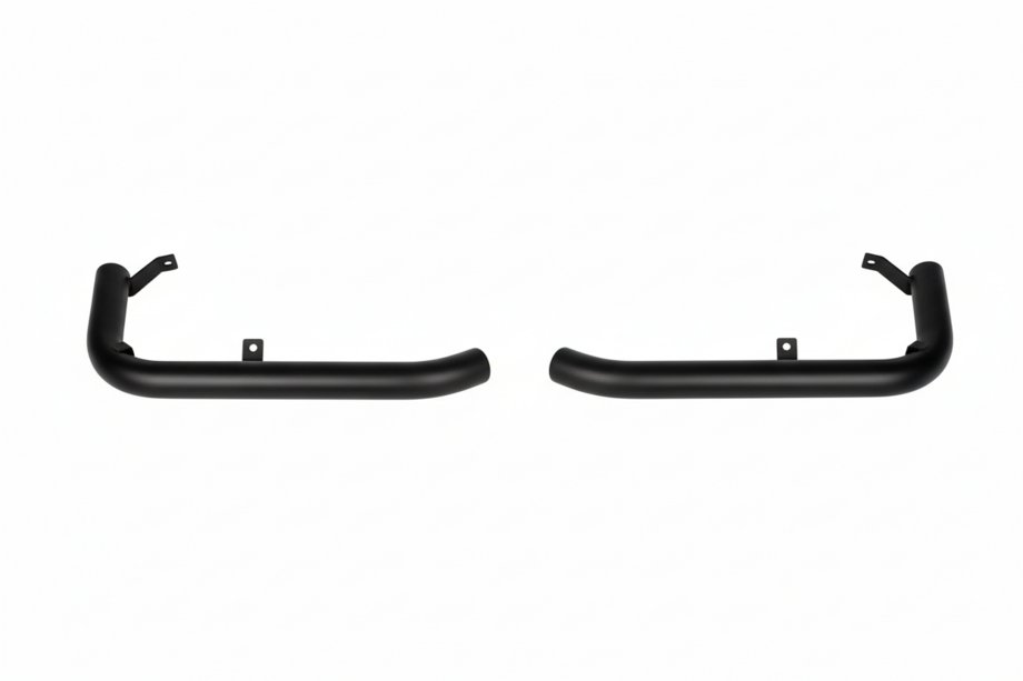 Mitsubishi Pajero Sport 1996–2007 Achterste enkele hoekbeschermers Black (2 stuks, RVS) Image