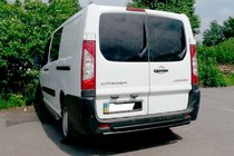 Citroen Jumpy 2007–2017 Achterbeugel Double Black (RVS) foto 1