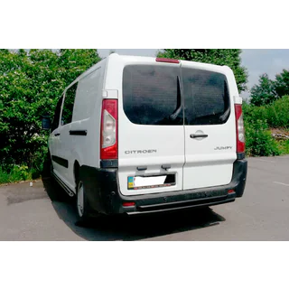 Achterbeugel Double Black (RVS) foto 1