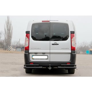 Achterhoekbeugels AK-003-Double Black (2 st., RVS) Peugeot Expert 2007–2016 foto 2
