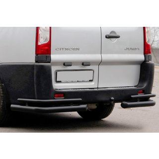Achterhoekbeugels AK003-Double Black (2 stuks, RVS) foto 1