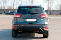 Ford Kuga/Escape 2013–2019 Achterbeugel AK007 Black (RVS) foto 7