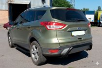 Ford Kuga 2008–2013 Achterbeugel AK007 Black (RVS) foto 1
