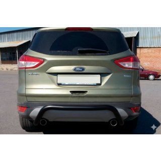 Achterbeugel AK007 Black (RVS) Ford Kuga 2008–2013 foto 3