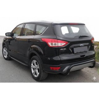 Achterbeugel AK007 Black (RVS) Ford Kuga 2008–2013 foto 4