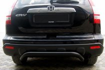 Honda CR-V 2007–2011 Achterbeugel AK007 Black (RVS) foto 1