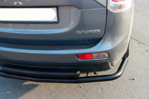 Mitsubishi Outlander 2012–2021 Achterbeugel AK004 Black (RVS) foto 4