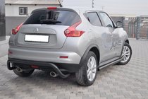 Nissan Juke 2010–2019 Achterbeugel AK007 Black (RVS) foto 5