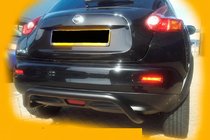 Nissan Juke 2010–2019 Achterbeugel AK007 Black (RVS) foto 9