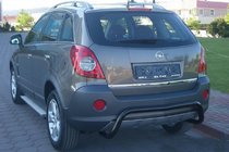 Opel Antara 2006–2017 Achterbeschermbeugel AK007-1 Black (RVS) foto 4