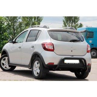 Achterbeugel AK007 Black (RVS) Renault Sandero 2013–2022 foto 3