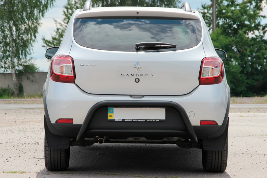Renault Sandero 2013–2022 Achterbeugel AK007 Black (RVS) Image