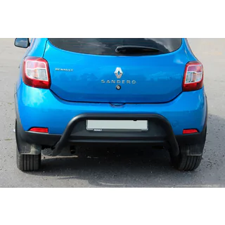 Achterbeugel AK007 Black (RVS) Dacia Sandero 2013–2020 foto 4