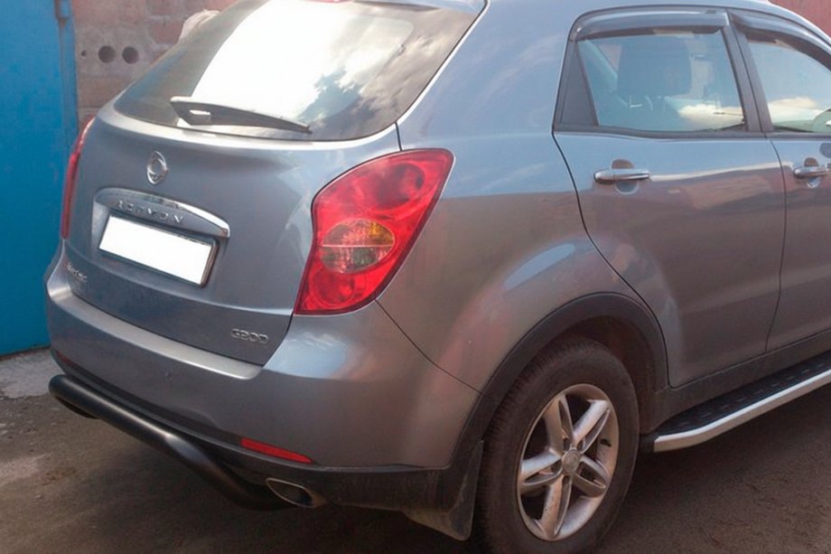 SsangYong Korando 2010–2019 Achterbeugel AK007 Black (RVS) Foto 4