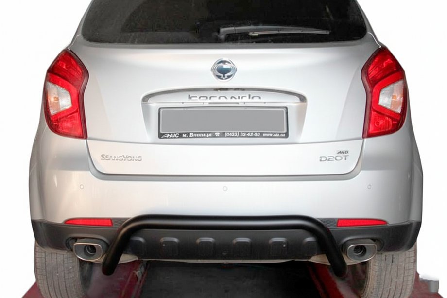 SsangYong Korando 2010–2019 Achterbeugel AK007 Black (RVS) Foto 1