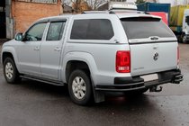 Volkswagen Amarok 2010–2022 Achterhoekbeschermers AK003-Double Black (2 st., RVS) foto 4