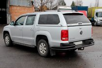 Volkswagen Amarok 2010–2022 Achterhoekbeschermers AK003-Double Black (2 st., RVS) foto 2