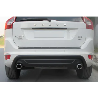 Achterbumperbeugel AK007 Black (RVS)