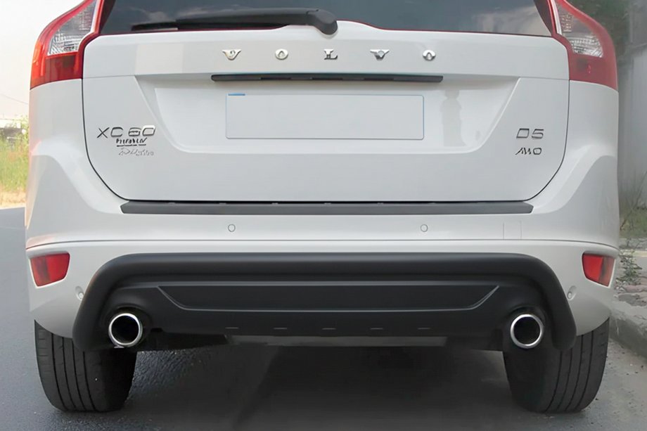Volvo XC60 2009–2017 Achterbumperbeugel AK007 Black (RVS) Image