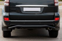 Toyota Land Cruiser Prado 120 2002–2009 Achterbeschermbeugel AK008 Black foto 3