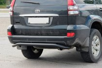 Toyota Land Cruiser Prado 120 2002–2009 Achterbeschermbeugel AK008 Black foto 6