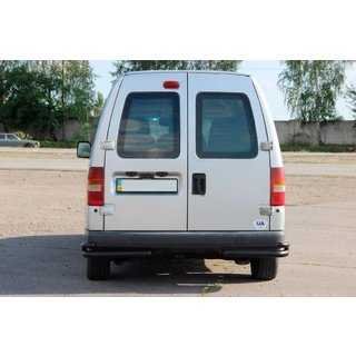 Achterste dubbele hoekbeugels AK003-подвійний Black (RVS) foto 3