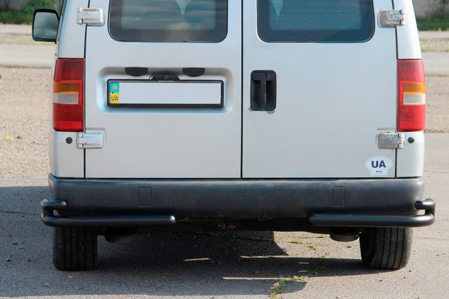 Citroen Jumpy 1996–2007 Achterste dubbele hoekbeugels AK003-подвійний Black (RVS) Image