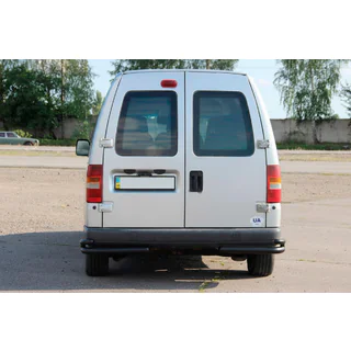 Achterste dubbele hoekbeugels AK003-подвійний Black (RVS) foto 3