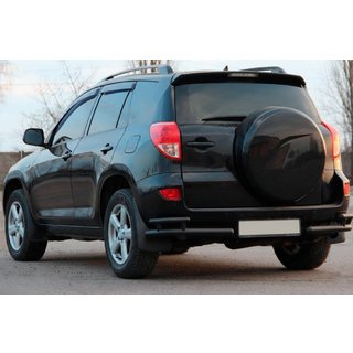 Achterste hoekstukken AK003-double Black (2 stuks, RVS) Toyota Rav 4 2006–2013 foto 2