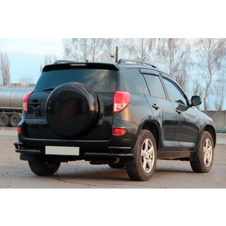 Achterste hoekstukken AK003-double Black (2 stuks, RVS) Toyota Rav 4 2006–2013 foto 3