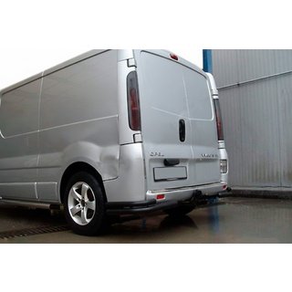 Achterhoekbeugels AK003-Подвійний Zwart (RVS) Opel Vivaro 2001–2015 foto 2