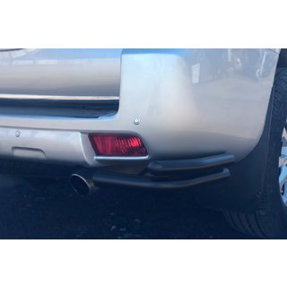Achterhoekbeugels AK003-Подвійний Zwart (RVS) Toyota Land Cruiser Prado 150 2009–2023 foto 2