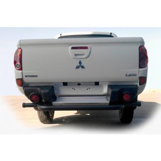 Achterbumperbeugel AK007 Black (RVS) Mitsubishi L200 2006–2015