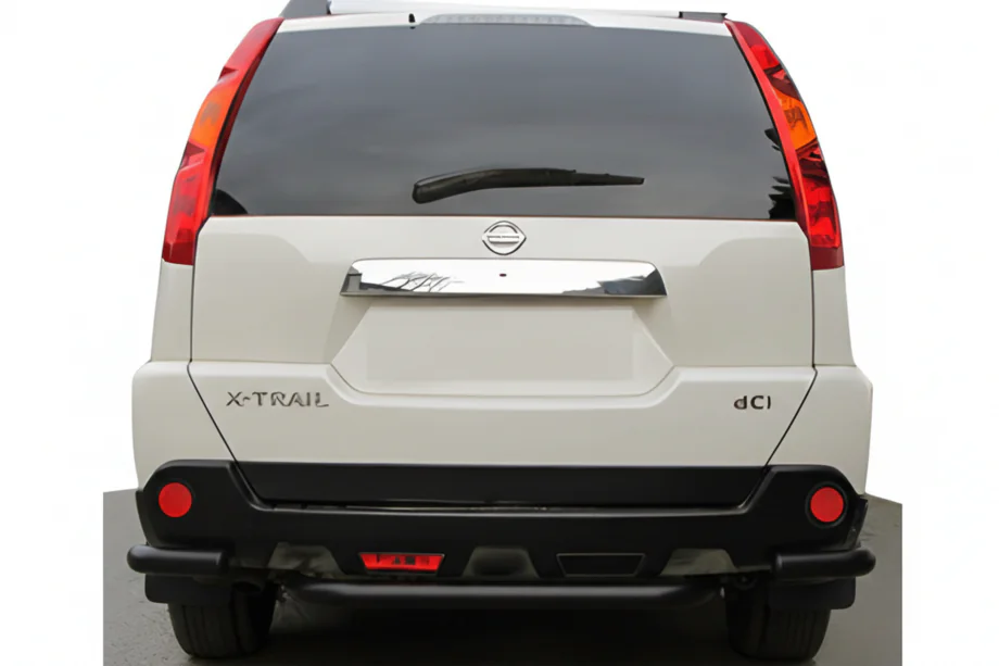 Nissan X-trail T31 2007–2014 Achterhoeken voor centrale beugel AK0073 Black (2 st., RVS) Image